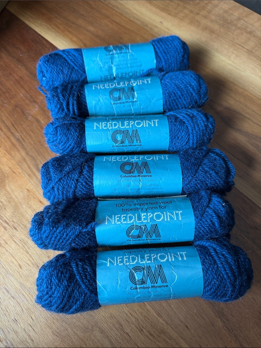 Needlepoint Tapestry Yarn - Blue